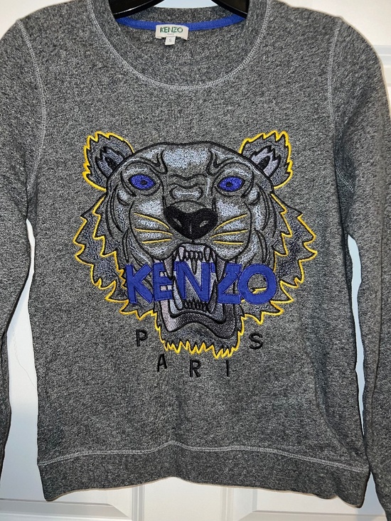 Kenzo Tops - Kenzo Tiger head sweatshirt women’s size small